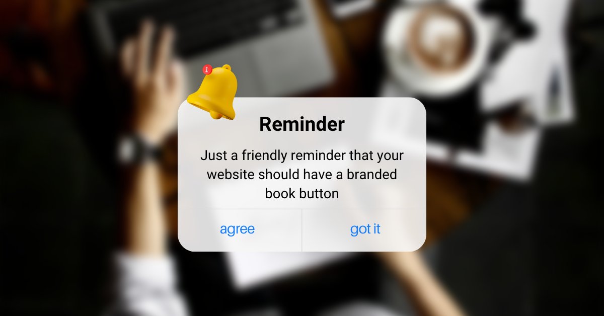 yocalenetwork's tweet photo. Get booked from your website
⁠
Add “Book Appointment” buttons to your website (no complicated code required!) and customize the colors, shape and text of the button!⁠
⁠
https://t.co/2SrofjQf0N 
⁠
⁠
#businesssolutions #businesstips #onlinemarketing https://t.co/ibxWkcnilQ