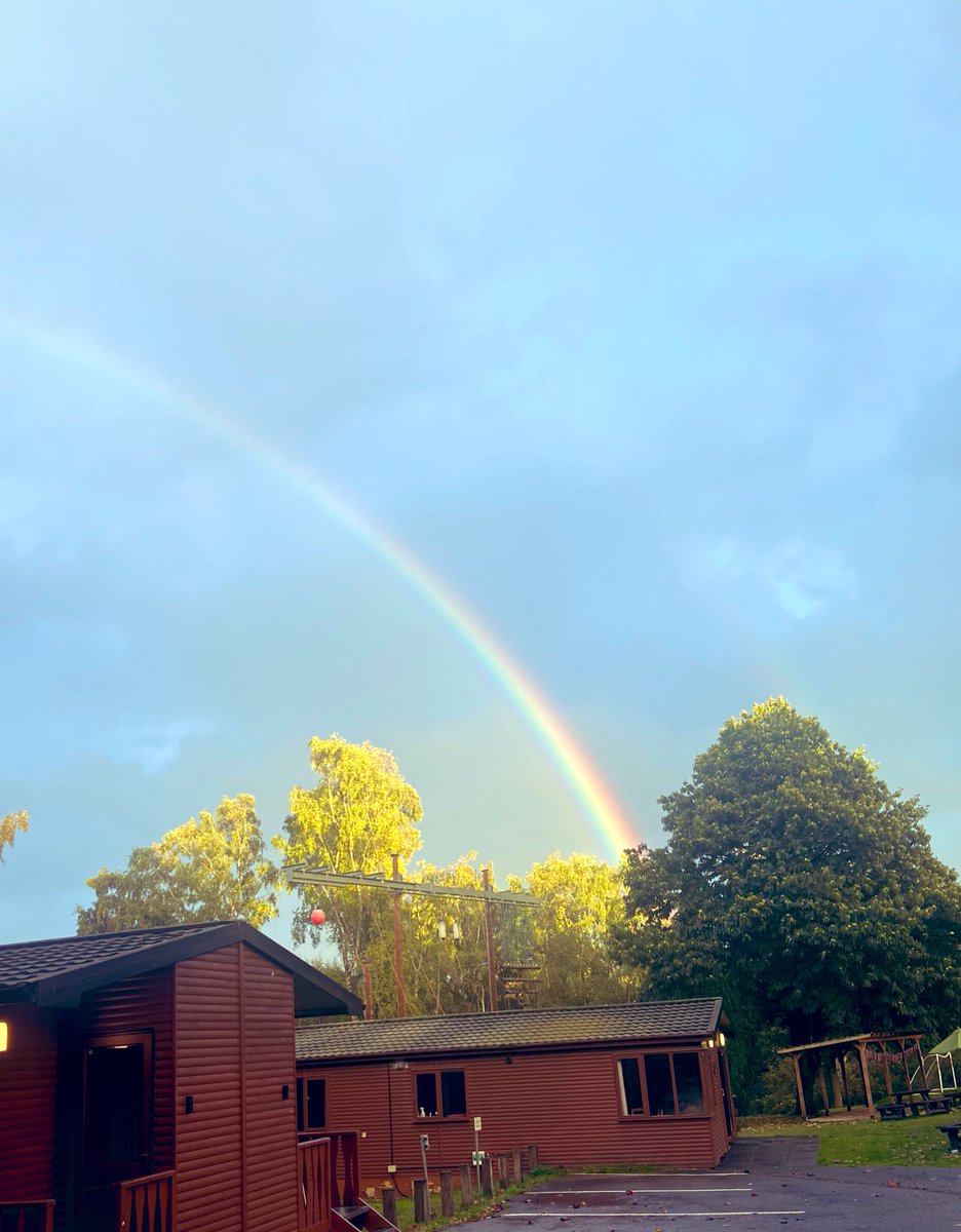 After the rain, comes the rainbow 🌈