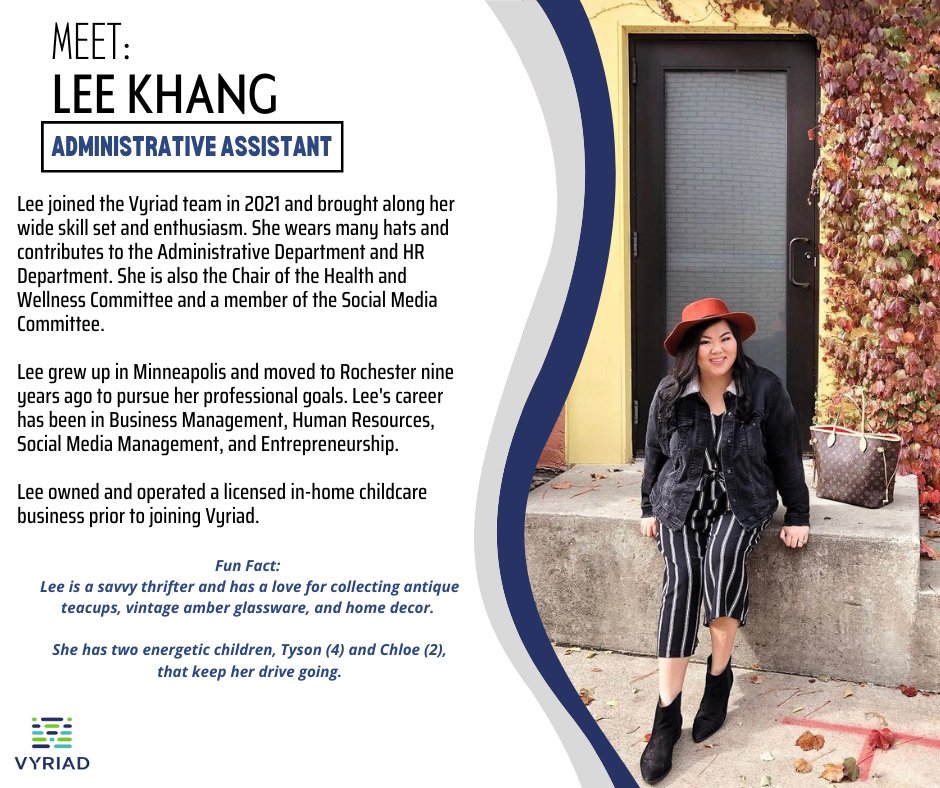 #employeespotlight #VyriadMN #rochestermn #virotherapy #cancerresearch