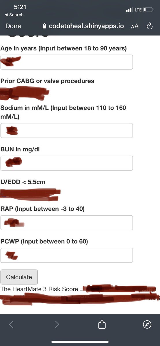 All set 💪🏽, just calculated the HM3RS for a patient I will be presenting at our weekly selection committee meeting tomorrow! Super easy to use, shout out yet again to the brilliant and creative @DrSubratDas without whom implementation of this work would have been impossible.
