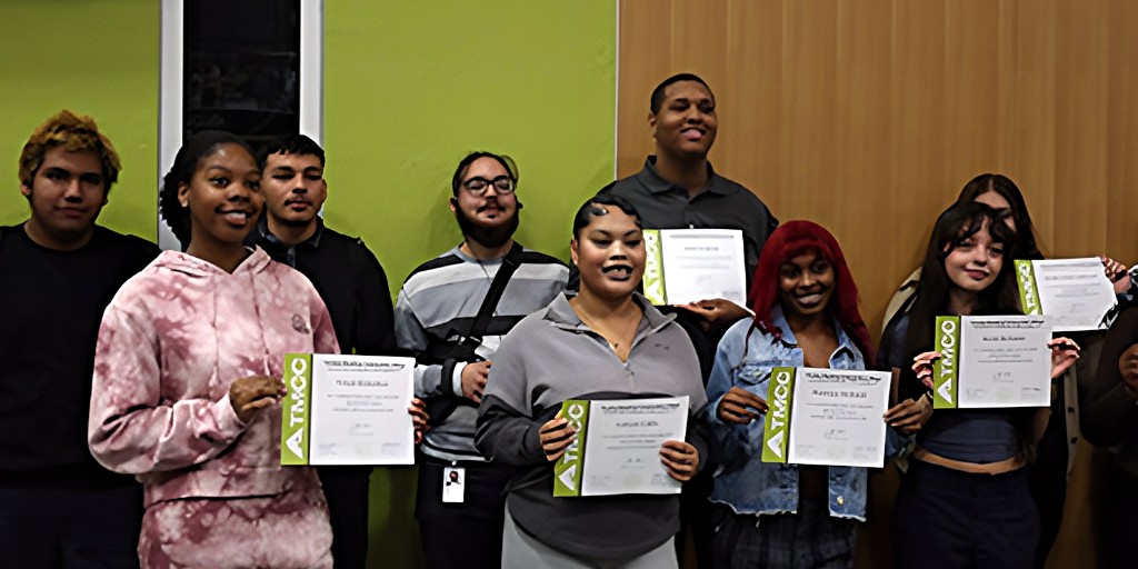 TMCC is proud of its many partnerships, and one in particular had a lot to celebrate last month. The Tesla Manufacturing Development Program gave out certificates of completion to 46 students, so let's give them a round of applause! 👏🏻 bit.ly/3MojP0Z #TMCCisCommunity