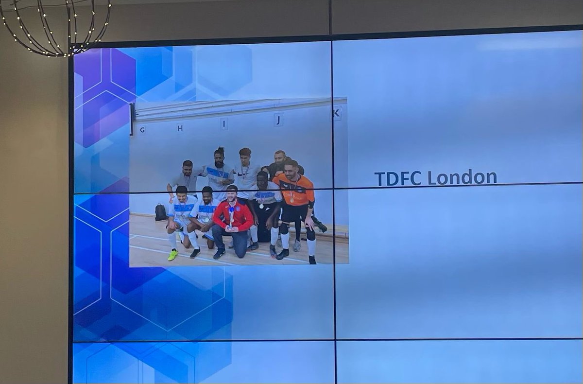 TDFCdiabetes's tweet photo. What a night for our @TDFCLondon team 🤩🏆⚽️💉

This is some project and so well deserved. A huge congratulations to all of the team and especially Bryn for all of his hard work since 2019 in making this a reality. 👏 

What a night. #QiCDiabetes https://t.co/dJRSna81Jq