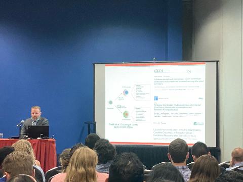 Ryan Gilbert Lab (@ryangilbertlab) on Twitter photo Dr. Gilbert presenting former research associate's Dr. Manoj Gottipati's research conducted at <a href="/McPopLab_OSU/">McPopLab @ Ohio State</a> with <a href="/edpalermoRPI/">Ed Palermo</a> as collaborator. Congrats Manoj and thanks to all collaborators and thanks <a href="/BMESociety/">Biomedical Engineering Society</a> for the opportunity to present! Dr. Gilbert presenting former research associate's Dr. Manoj Gottipati's research conducted at <a href="/McPopLab_OSU/">McPopLab @ Ohio State</a> with <a href="/edpalermoRPI/">Ed Palermo</a> as collaborator. Congrats Manoj and thanks to all collaborators and thanks <a href="/BMESociety/">Biomedical Engineering Society</a> for the opportunity to present!