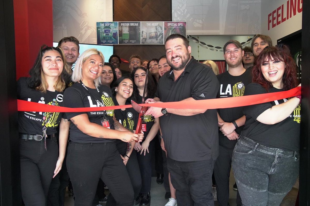 TheEscapeGame's tweet photo. 🚨NOW OPEN: The Escape Game LA at @WestfieldCC!🥳 https://t.co/cZJSJNpkZs