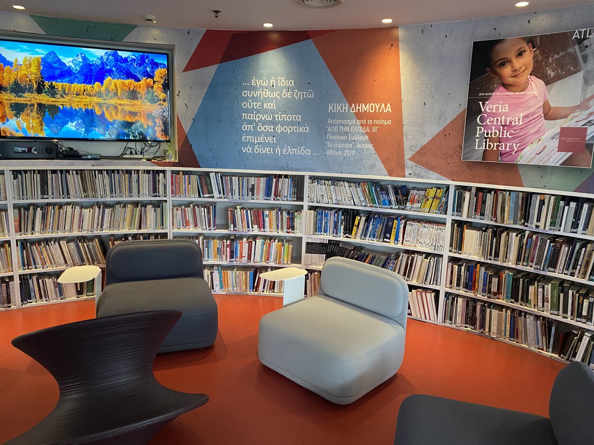 Are you interested in innovative libraries? Check out libver.gr re integrating #STEAM into  a library in a fun and educational way. Great insights gained during our <a href="/EUErasmusPlus/">Erasmus+</a> <a href="/Copilot_Erasmus/">COPILOT</a> exchange <a href="/LOETB_TandL/">LOETB - T&L</a> ⁦<a href="/SchoolofEdUCD/">UCD School of Education</a>⁩ iescristobaldemonroy.es