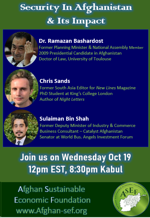 Afghan Sustainable Economic Foundation -ASEF tweet media