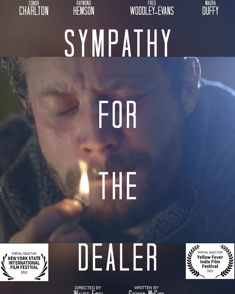 2 Laurels and hopefully counting for Sympathy for the Dealer #shortfilm @F3FilmsUK @36cp1 #londonfilm