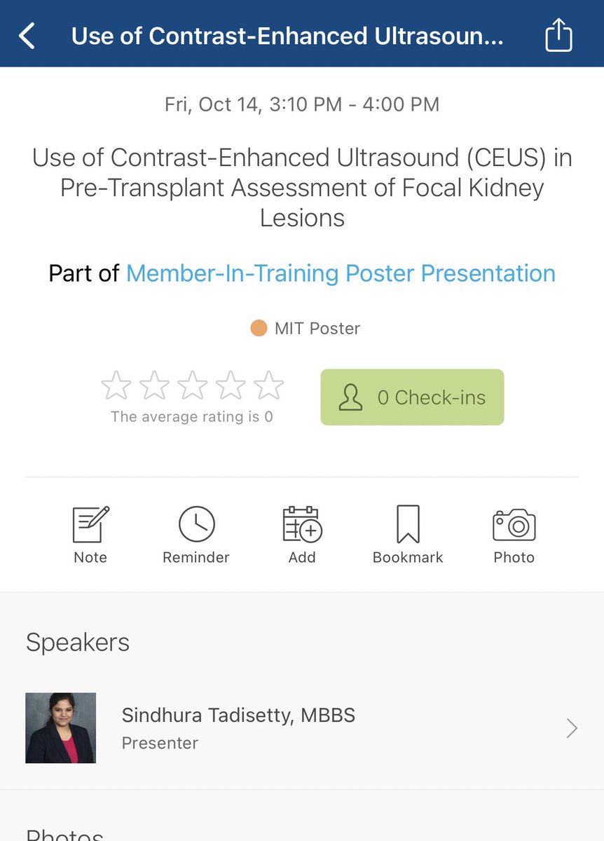 sindhura96's tweet photo. Everyone attending #SRU22, please come by to see me present, tomorrow between 3:10 and 4:00 pm at the exhibit hall. This is my first Radiology conference and first time presenting! Super excited!! 
@sruradiology @DrAdrianDawkins @KhuranaBody https://t.co/eSxMbPJIqa