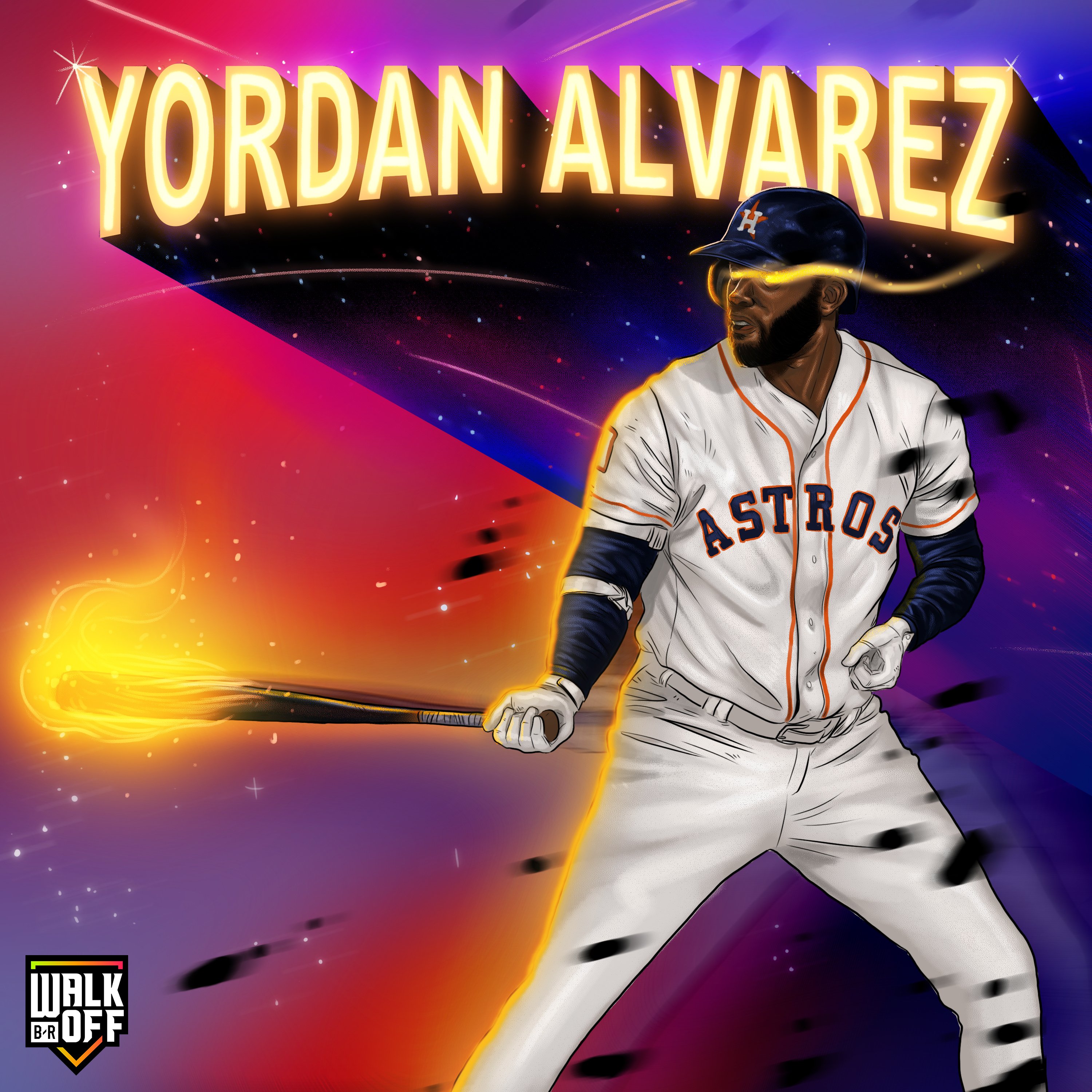B/R Walk-Off on X: YORDAN ALVAREZ. AGAIN. UNREAL.