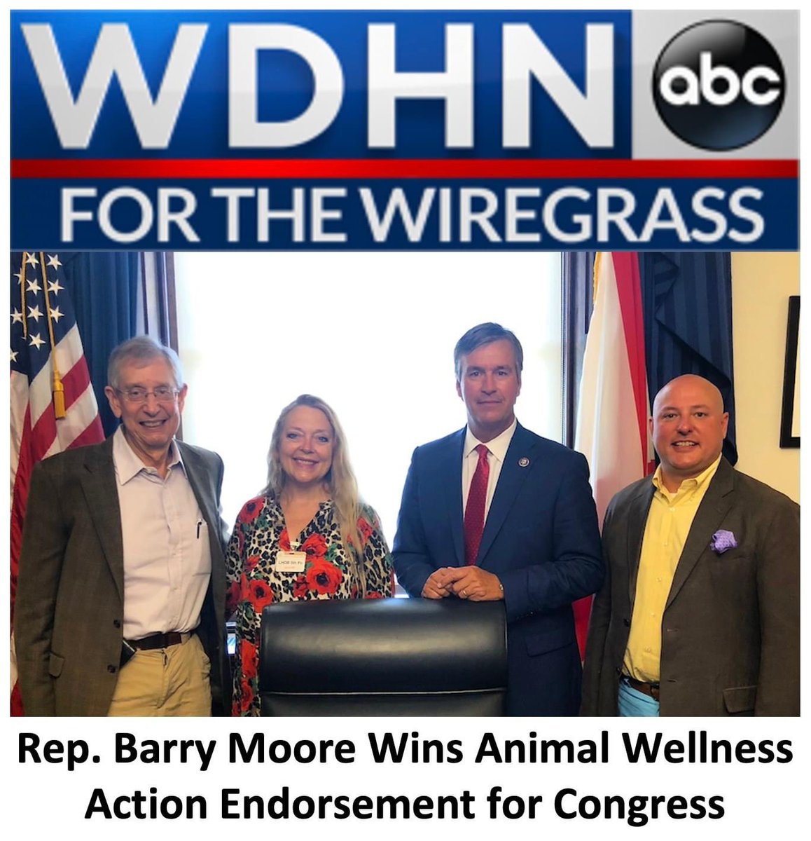 MartyIrby's tweet image. RT: Animal Wellness Action is proud to endorse U.S. Rep. Barry Moore, R-Enterprise for Congress and applaud his tireless work for animals and Alabamians alike. 

More here: tinyurl.com/4femybfz.  #BarryMoore #Animals2022 #fdamodernizationact #BigCatPublicSafetyAct #Alabama