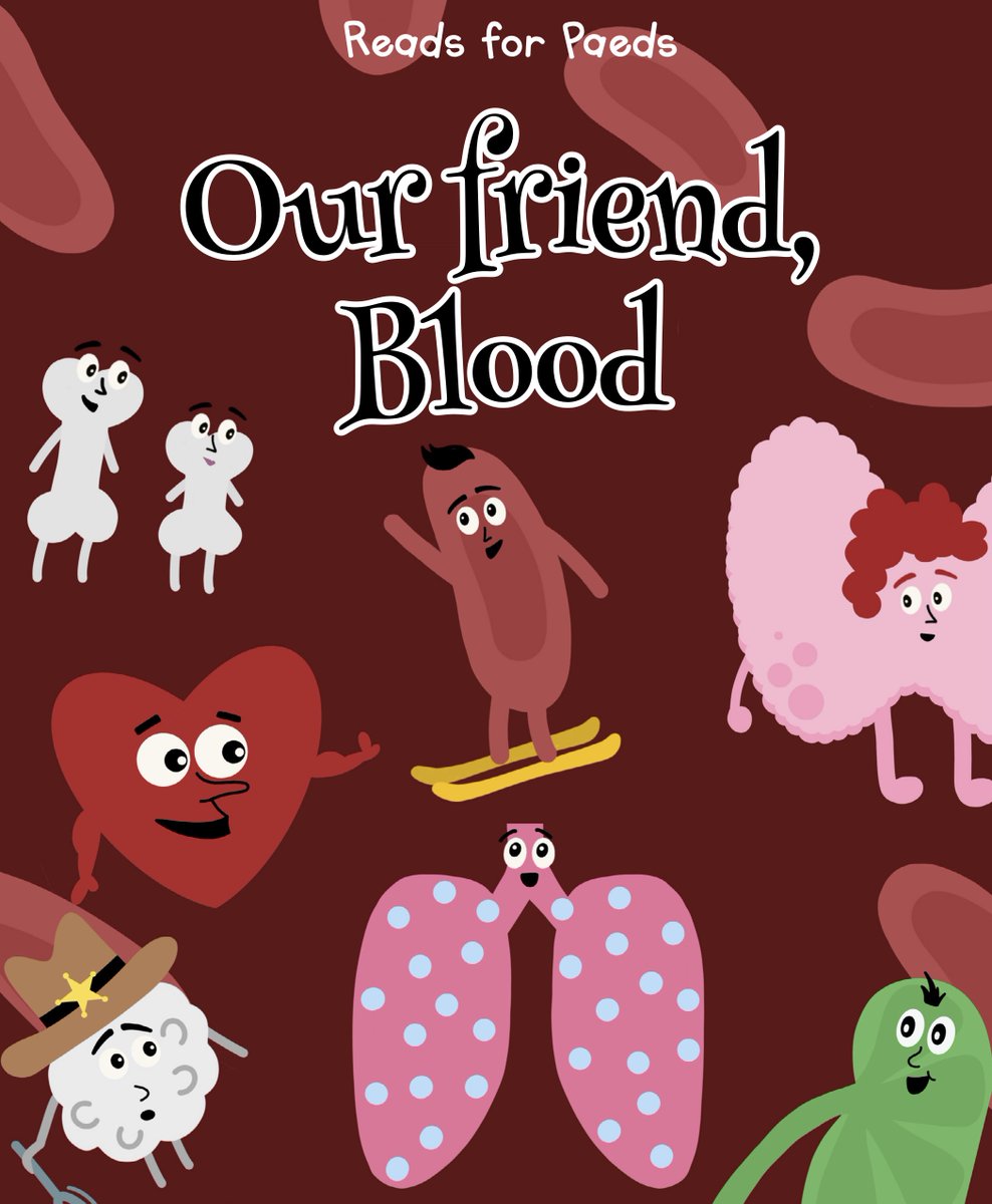readsforpaeds's tweet photo. We're thrilled to announce that our latest book, 'Our Friend, Blood', is available for purchase on Amazon! 

Find links to the buy the paperback or download a free digital copy here: 
https://t.co/kN0kYnzJp3 https://t.co/VPOl321JAk