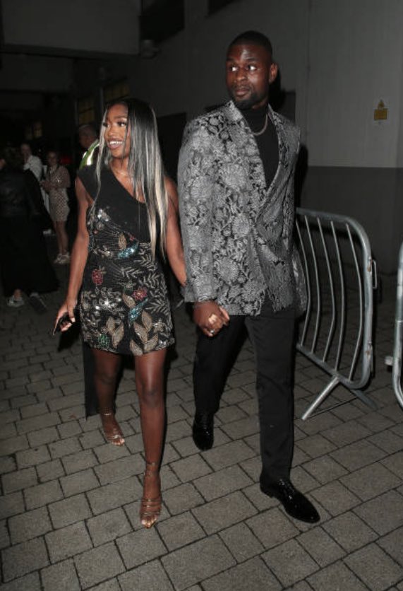IndiyahUpdates's tweet photo. Dami and Indiyah at the NTA’s tonight they look unreal🥹🖤 

#Damiyah #LoveIsland #NTAs https://t.co/EZtX6cmc2I