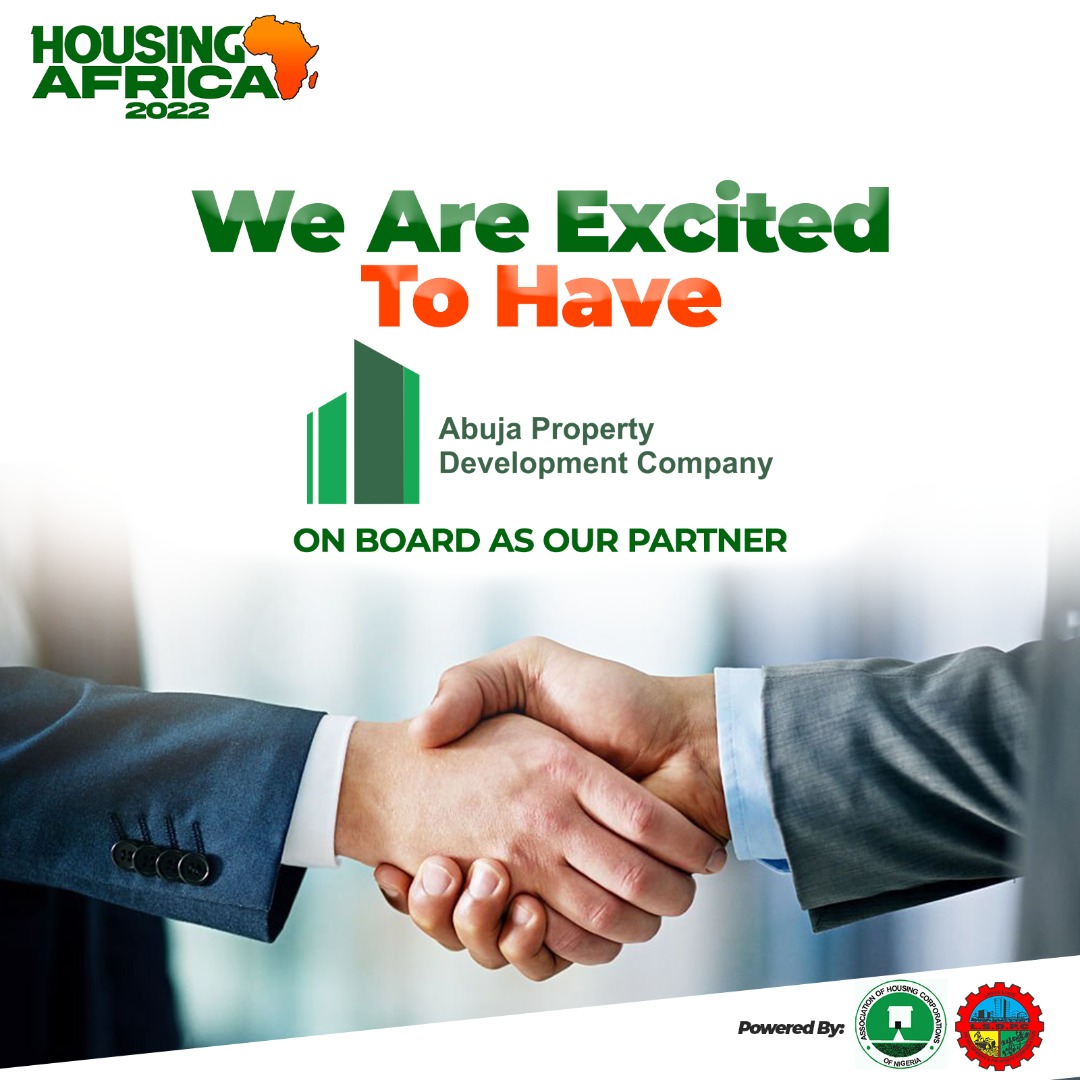 Meet @APDCLtd at the 6th International Conference on Housing and Exhibition.

Call: 09122093694

#Abuja #RealEstate #HousingAfrica2022