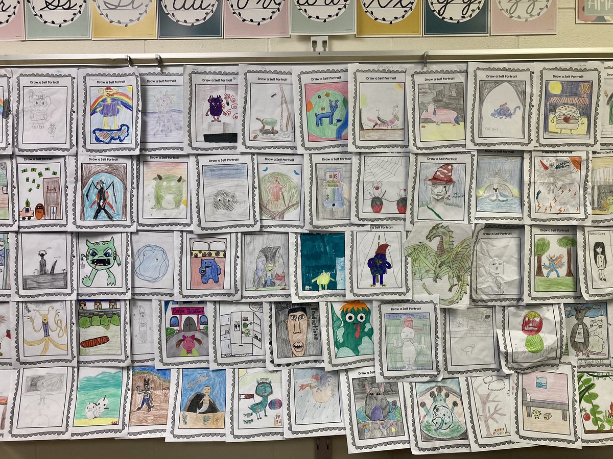 Ss created the monster version of themselves and wrote a fictional narrative of their typical “Day in the Life!” <a href="/MadisonMSNews/">MadMiddleSchool</a>