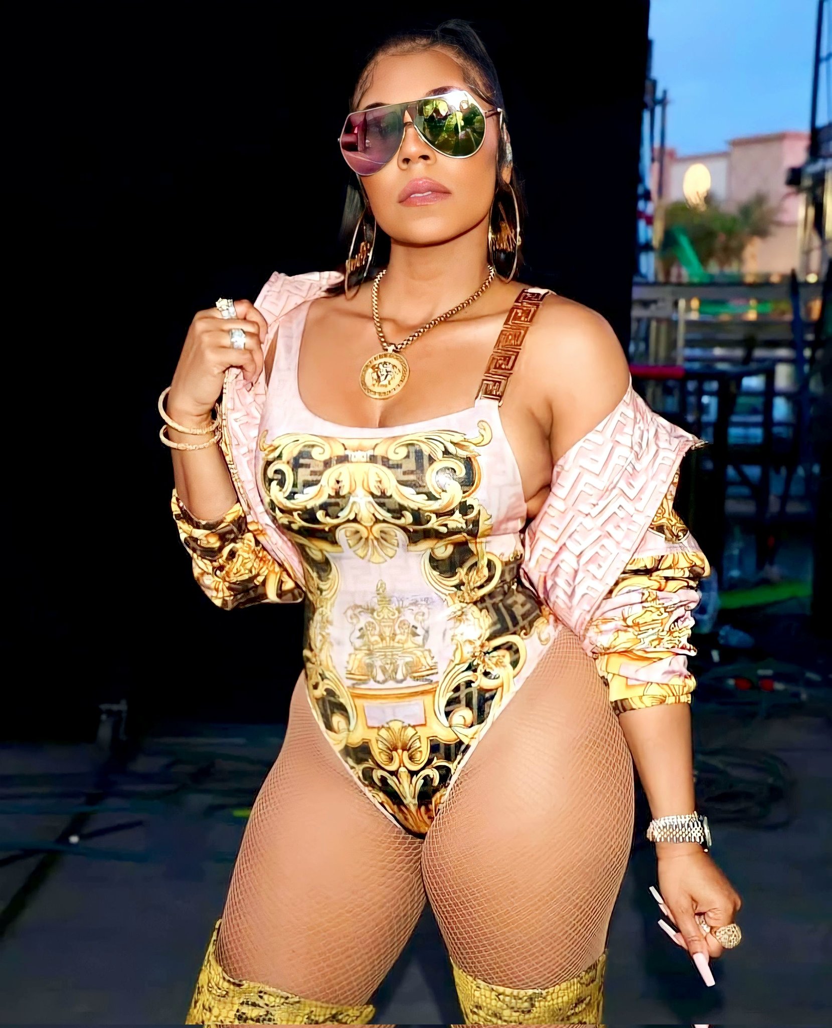 Happy Birthday to Ashanti  She making 42 look good   