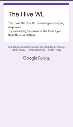 You guys are CRAZY! 🤯
In 5 days we got 1500+ entries in our WL form, to the point it closed itself🙉

We made this new one in which we'll be picking the new WL people for @TheHiveList
 
docs.google.com/forms/d/e/1FAI…

Don't worry about the previous one! Those who submitted are safe! 🐵