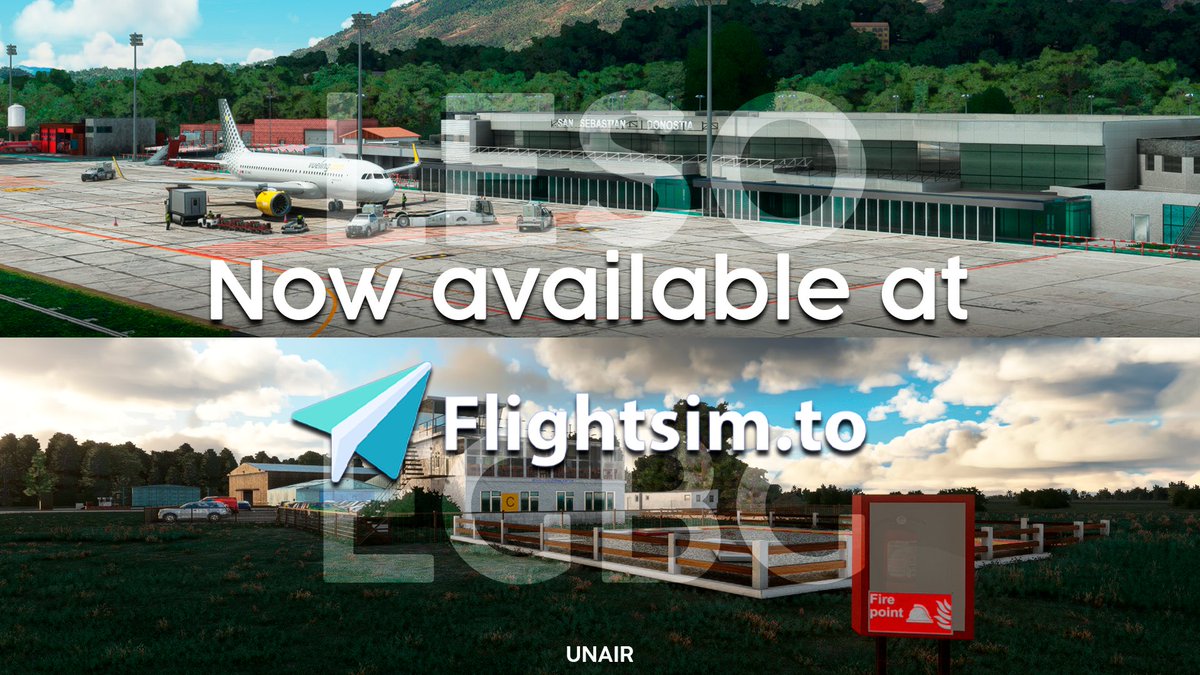Our products are now available at <a href="/flightsim_to/">Flightsim.to</a> !❤️
Grab now your copy of Leicester and San Sebastián ✈️
⬇️BUY NOW⬇️
es.flightsim.to/vendor/UnAIr