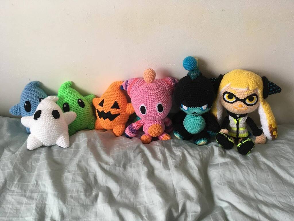 Chao Crochet Plushies – Laura's Crafted Collectibles