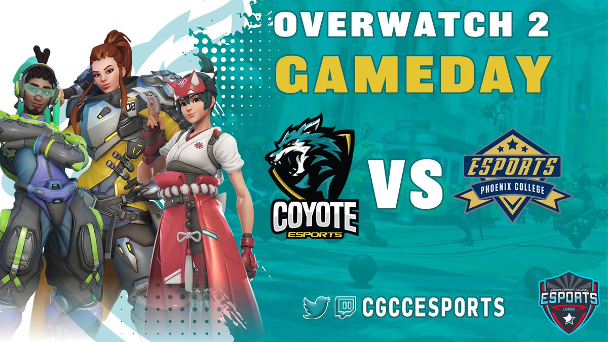 GameDay - Watch Coyote Esports go up against <a href="/PCeSportsAZ/">Phoenix College Esports</a> at 8 pm on <a href="/MCELEsports/">Maricopa Colleges Esports League</a> Twitch Channel: twitch.tv/mcelesports

<a href="/mcccd/">Maricopa Community Colleges</a> <a href="/PhoenixCollege/">Phoenix College</a> <a href="/chandlergilbert/">Chandler-Gilbert CC</a>