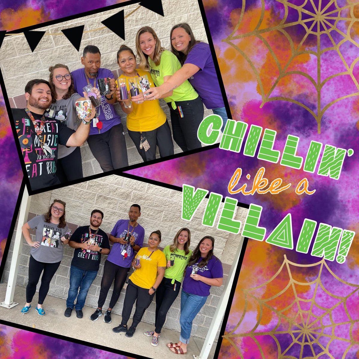 CCMrsJones's tweet photo. Can👏🏼 Not👏🏼 Wait👏🏼 to dress up with this crew!!! SO excited!!! 🤩 #ChillinLikeAVillain 
@HernandezSMCISD @SanMarcosCISD @ArtSmartHeroes @HDZHeroLibrary @HDZHeroMusic @HHeroesnmotion https://t.co/Svqk6ZzuJq
