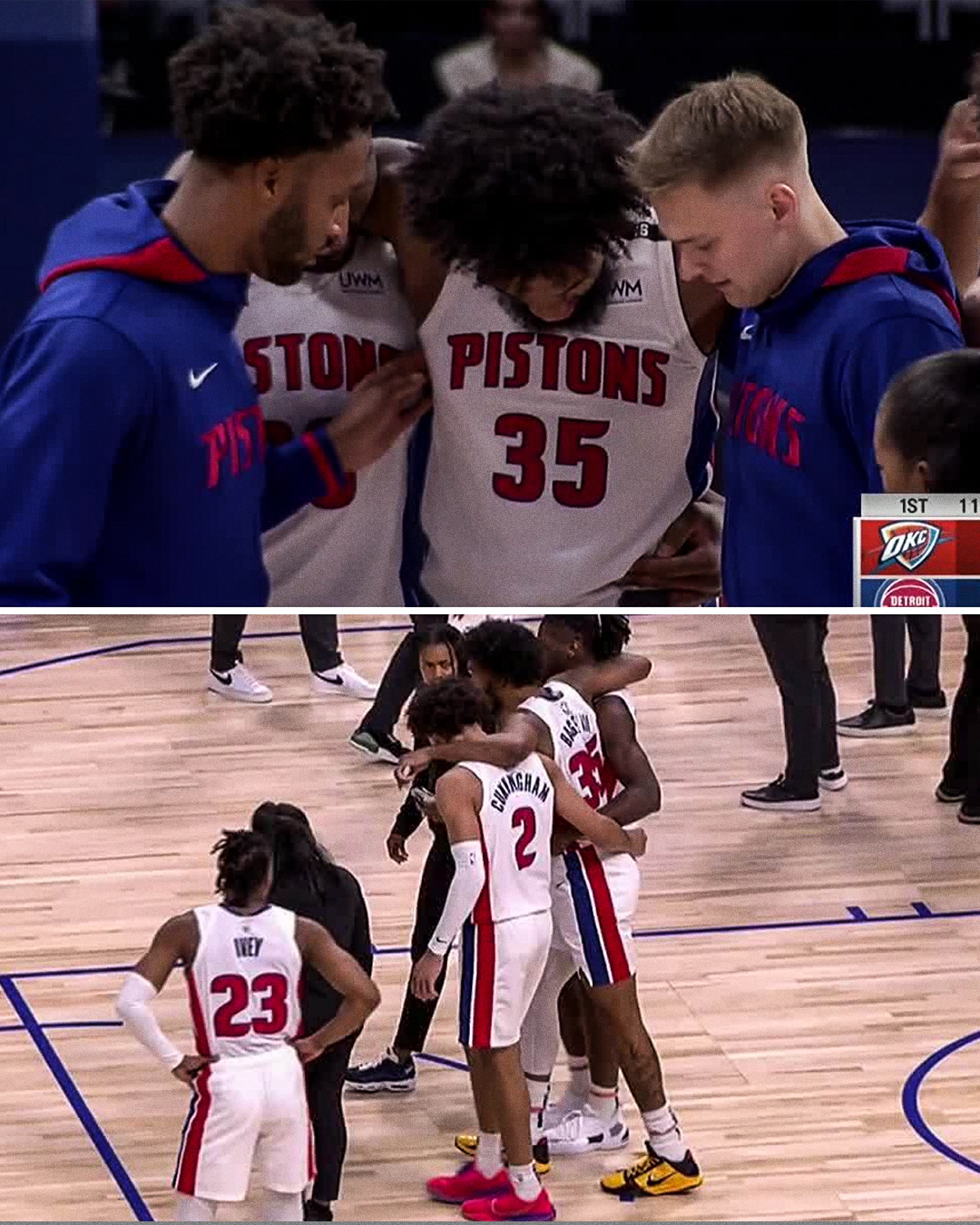 NBA on ESPN on Twitter "Marvin Bagley III exited the game with an