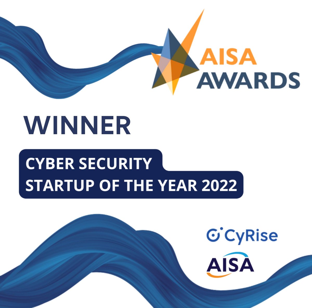 cyriseco's tweet photo. Congratulations to @PlerionHQ : Winner of the 2022 'Startup of the Year' Award from @AISA_National 

We're so proud to see CyRise alumni shine! 
@PierreLiddle impressed the judges with an excellent pitch. This is a company to watch! https://t.co/6IKgX4tMb6