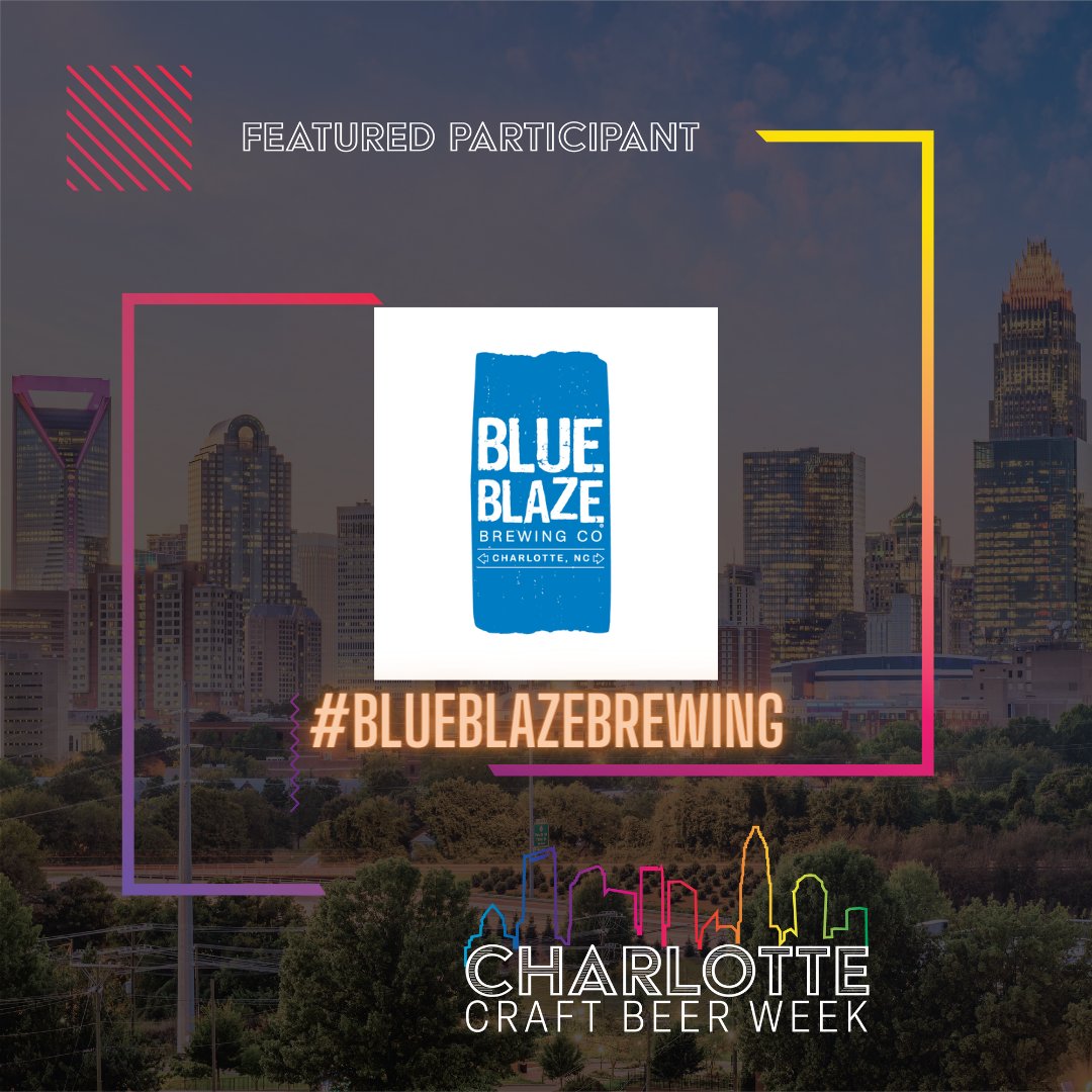 🚨 Brewery Spotlight 🚨
Blue Blaze Brewing is a craft brewery located in Charlotte’s West End neighborhood! They offer fresh, full-flavored beverages brewed in smart, artisan handcrafted batches using the freshest ingredients. Go see them for #CLTCraftBeerWeek!