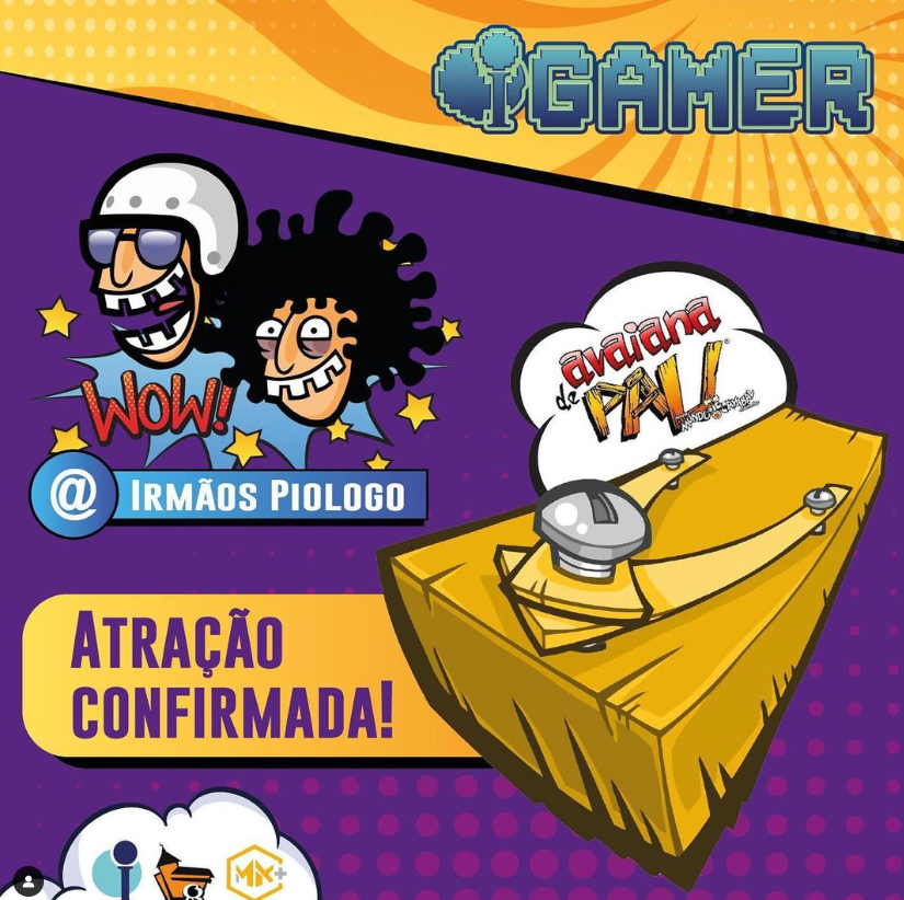 irmaospiologo's tweet photo. ESTAMOS CHEGANDO NO @igamerbh !
Já garantiu sua presença?
Ingressos limitados e podem ser comprados aqui: https://t.co/KjsFRMSGh6
@igamerbh
#igamerbh2022 #culturageek #arenagamer #juligeek #irmaospiologo #MK+academy #concursodecosplay #anime #areageek #bandas #justdance #IEMP https://t.co/0LXtuwQl6O
