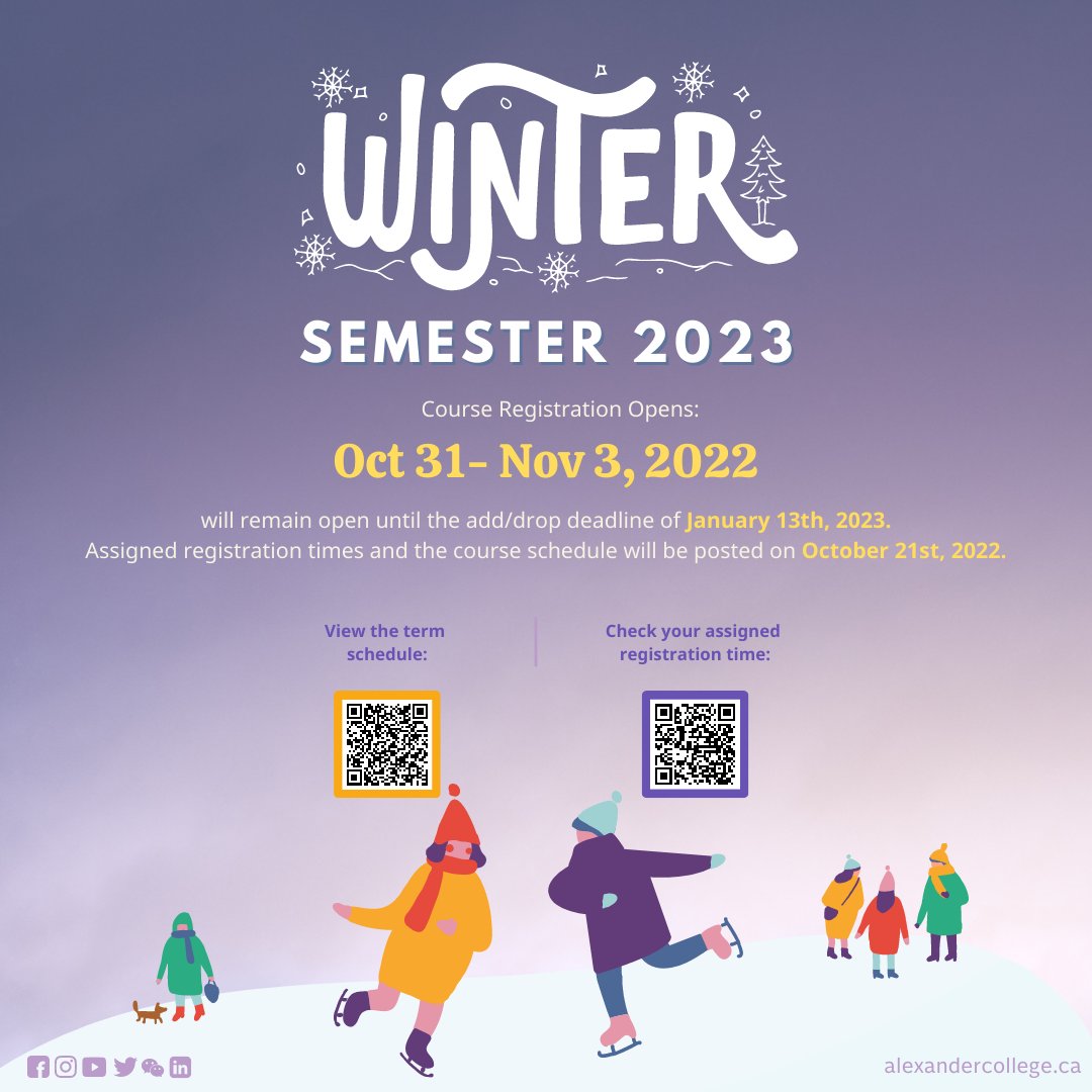 Alexander College tweet media