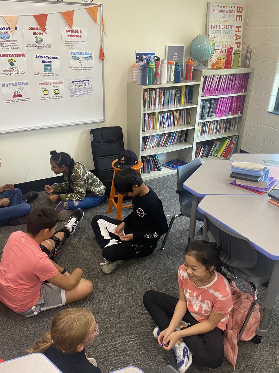 LinkLions's tweet photo. Tap in Tuesday! Today in Mrs. Gallo’s sixth grade class, they were playing a game to celebrate a classmate’s last day at Link before she moves! The laughter and fun was contagious! 😁😁😁 #weare54 #linknextlevel #homecourtadvantage #teambuilding #sel #friendship https://t.co/3Yxijnng1Q