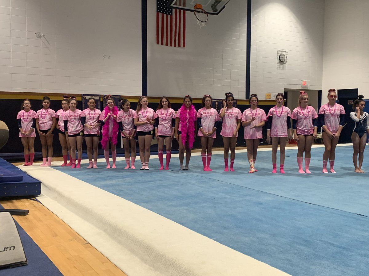 flipoutgym's tweet photo. We’re raising breast cancer awareness by wearing pink against Middletown South today. https://t.co/vHK601ajAj