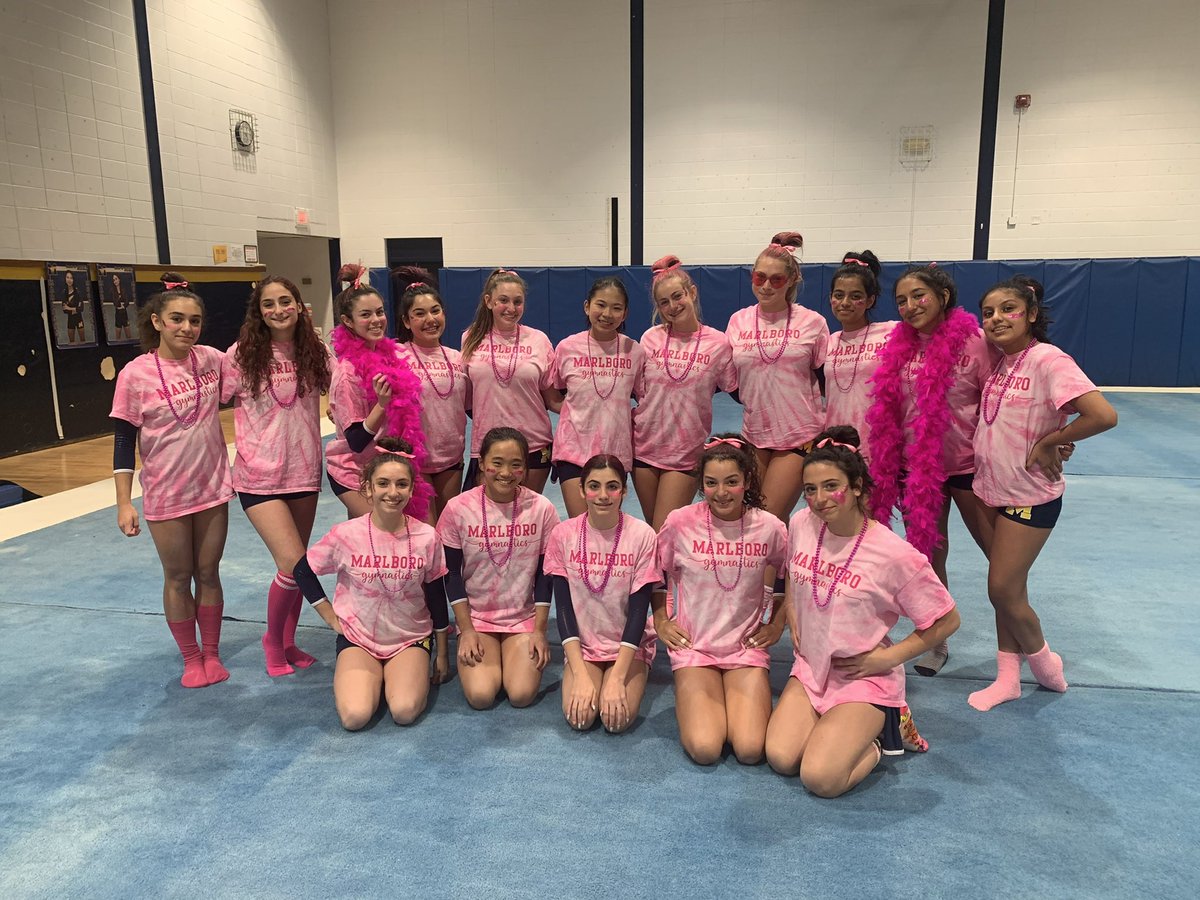 flipoutgym's tweet photo. We’re raising breast cancer awareness by wearing pink against Middletown South today. https://t.co/vHK601ajAj