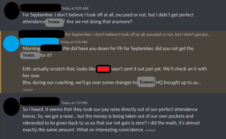 Should I be more chill calling out my work's bullshit or less chill? 
(Yes, we're still working on unionizing, it's just a slow process considering the entire organizing committee is neurodivergent and hate phone calls, lol. Work doesn't know yet.)
#UnionizeYourWorkplace