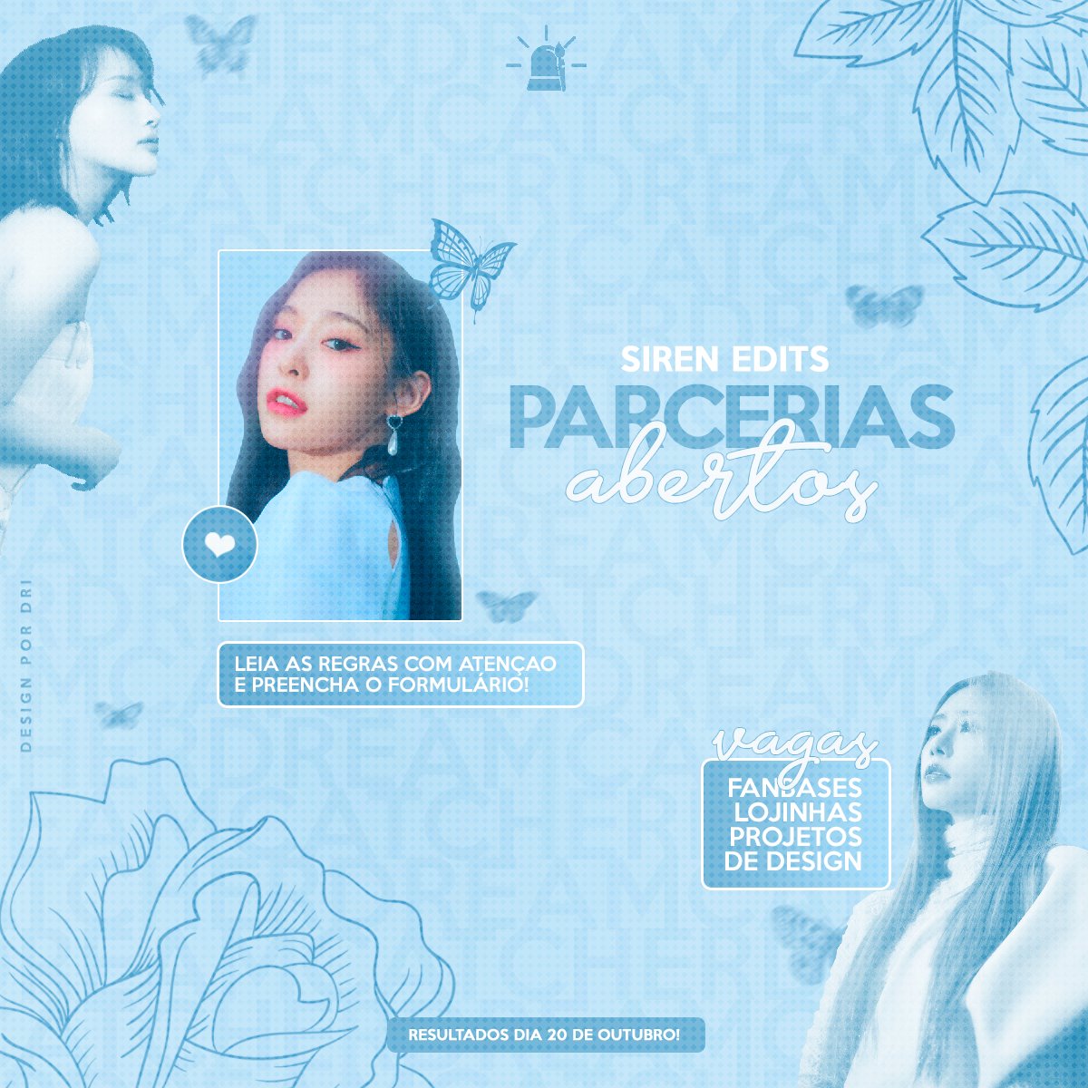 dsgdri's tweet image. PARCERIAS ABERTAS!

Preencha o formulário e siga as regras para se tornar um parceiro da Siren Edits!

• Formulário para renovação e novas parcerias!

Formulário: docs.google.com/forms/d/e/1FAI…