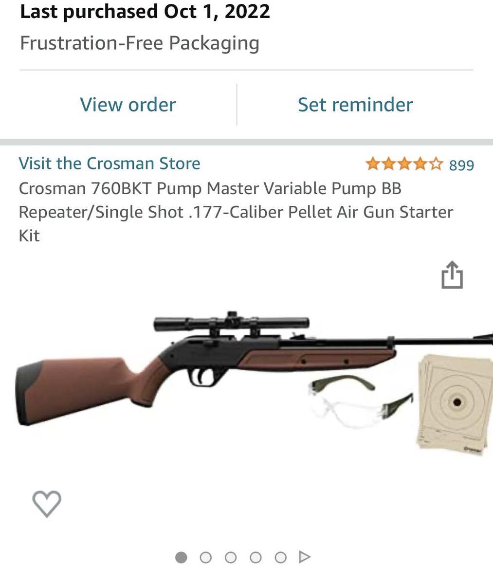 CycleXTexas's tweet photo. @crosmancorp, I bought this air rifle on Amazon on 10/1/22. I wasn’t able to get the scope zeroed in (it shoots low &amp; wont adjust hi enough). Finally, I took it to a local gun shop. They found the same thing and said the scope is faulty and that perhaps you’d replace it? Help!! https://t.co/iizpVu6Mju