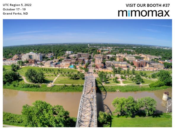 MimomaxWireless's tweet photo. And the events continue! Next up the team is off to Grand Forks, North Dakota for the Utilities Technology Council Region 5 event. 

Stop by booth #37 to catch up with Terry Osland and learn more about how a Mimomax network could transform your utility comms. https://t.co/sXesHVGfy5