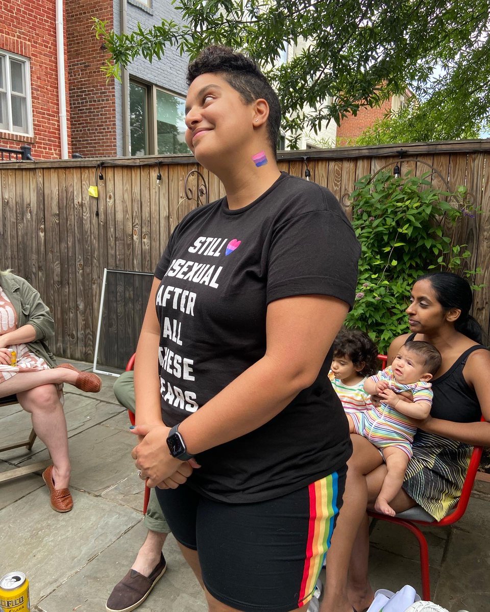 RehanaMohammed's tweet photo. Still here, still queer. This is me continuing to invite you all in 🏳️🌈🌈
#nationalcomingoutday #comingoutday #invitingin #invitinginday https://t.co/Zt8gXipMSe