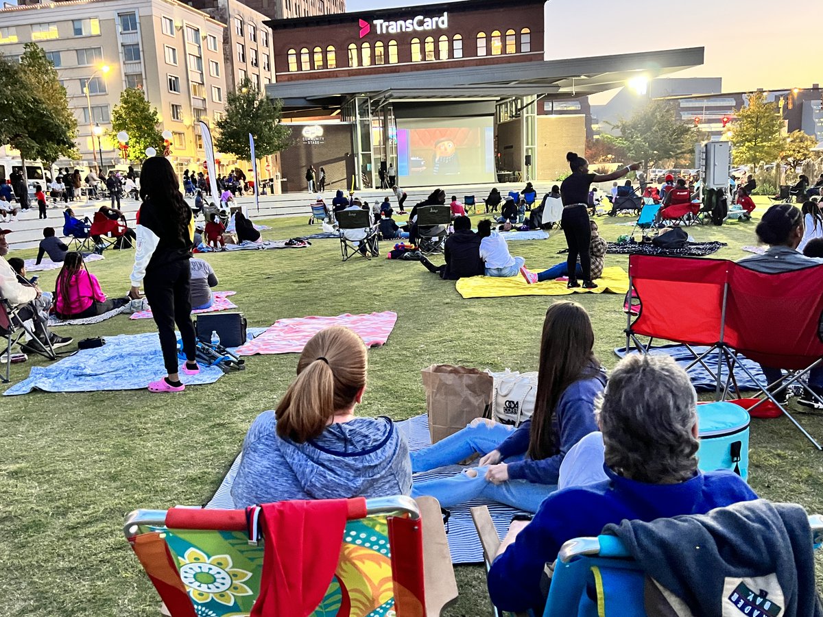 chaparksdept's tweet photo. What a crowd for outdoor movie night at Miller Park! #CHAParks #Community. https://t.co/VkqQCQ3iLH