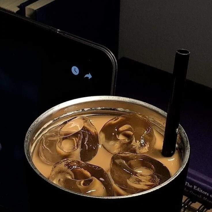 Iced coffee 🥤