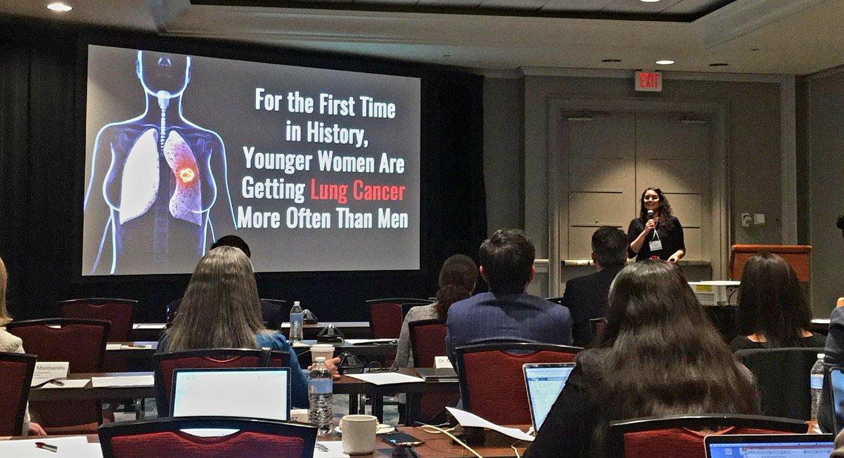 It's always a good time to talk about Lung Cancer in Women. 

<a href="/LUNGevity/">LUNGevity Foundation</a> Fall Meeting

#LCSM