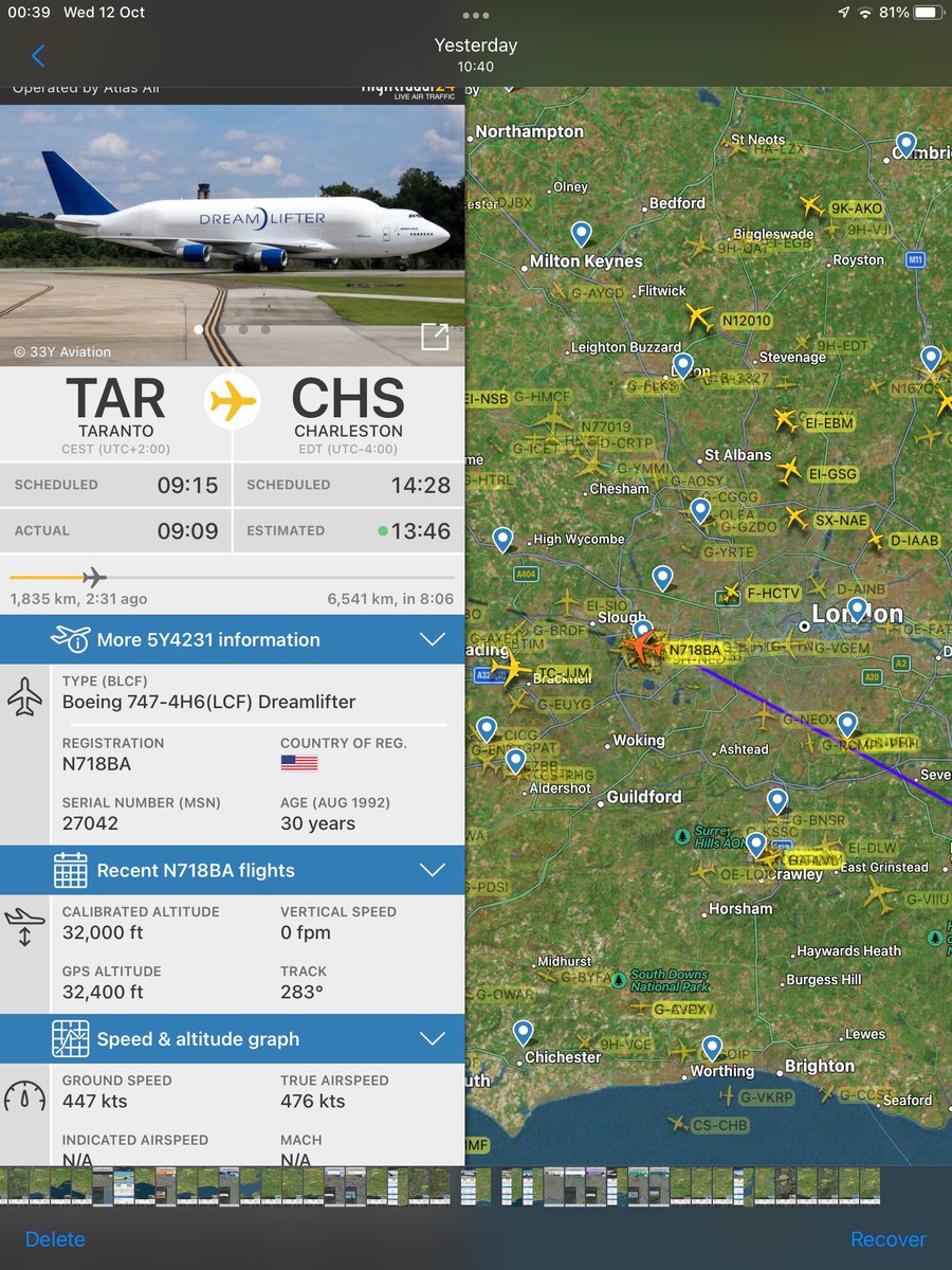mdegll's tweet photo. Saw this overflying this morning and just seen the video. Do you continue or turn back? @scottiebateman https://t.co/ibvN42T3P2