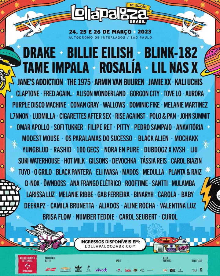 nosechicobanda's tweet photo. Confirmado! A banda piauiense Nós e Chico não irá se apresentar edição 2023 do festival Lollapalooza. O grupo continua sem agenda de shows para os próximos dias.

Att. Equipe Nós e Chico https://t.co/WKrdOJfh5g