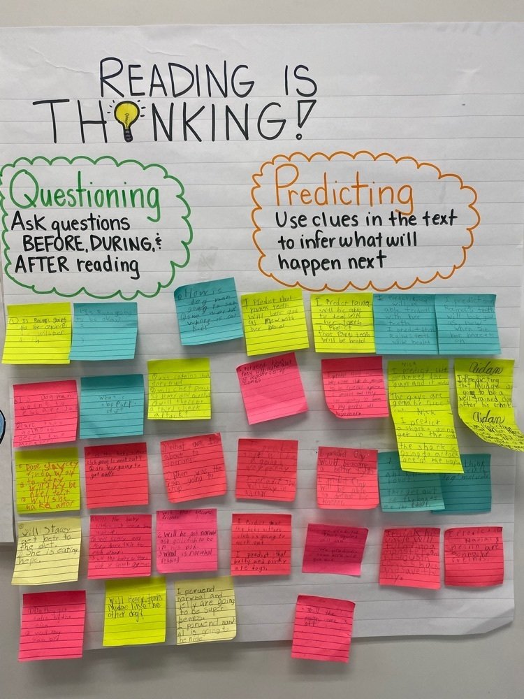 WPSCoolidge's tweet photo. Each day students have been learning a new strategy to help think further about their reading! https://t.co/dHF0lF5URP