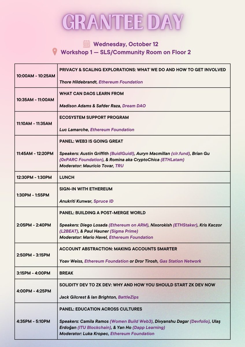 ATTN DEVCON ATTENDEES! Come see us tomorrow!!!! ✨💕🫰