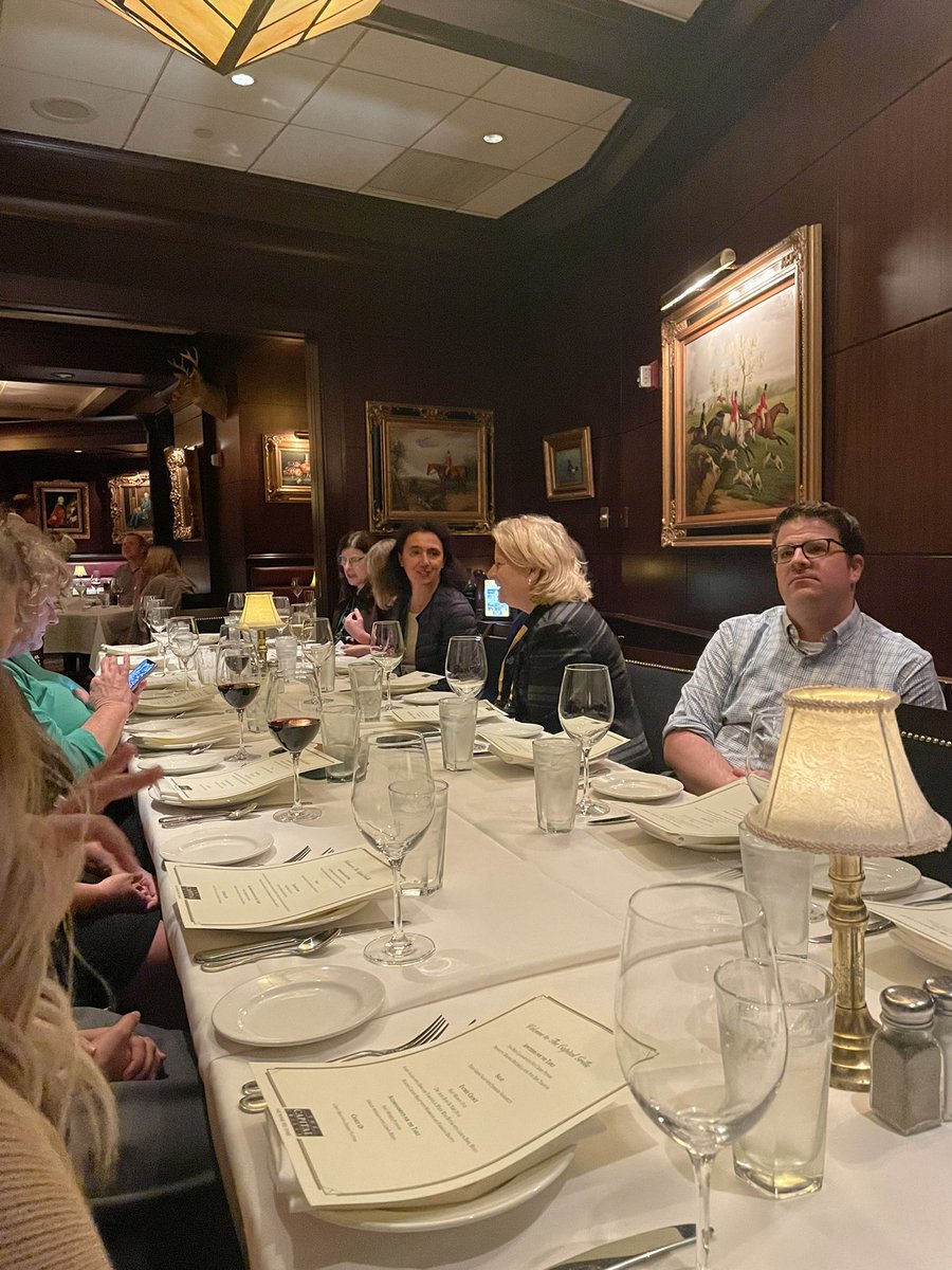 KelAlexander_'s tweet photo. Incredible conversation and connection taking place at the Disaster Philanthropy Dine Around #ExponentConference22 @ThePattersonFdn @McIlreavyP @michaelpcorley @funds4disaster https://t.co/vomNYeBseD