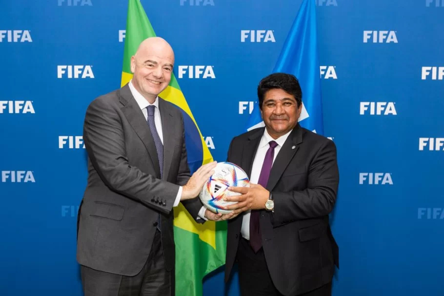 O primeiro jogo da decisão da @CopadoBrasil, entre @Corinthians e @Flamengo, contará com a presença do presidente da FIFA. Convidado pelo presidente da CBF, Ednaldo Rodrigues, Gianni Infantino estará na @NeoQuimicaArena na noite desta quarta-feira (12) #futebol #copadobrasil