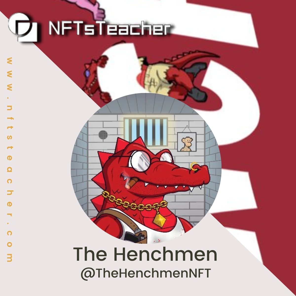 NFTsTeacher's tweet photo. Tired of being dumped on &amp; rugged? Tired of moving from one project to the next due to the lack of value &amp; community? 😡

This is why we decided to make our own HOMEBASE. For those who’ve been seeking —  @TheHenchmenNFT will be your home DEGEN.💗

LFG!🔥 https://t.co/cUFOuUJH8f