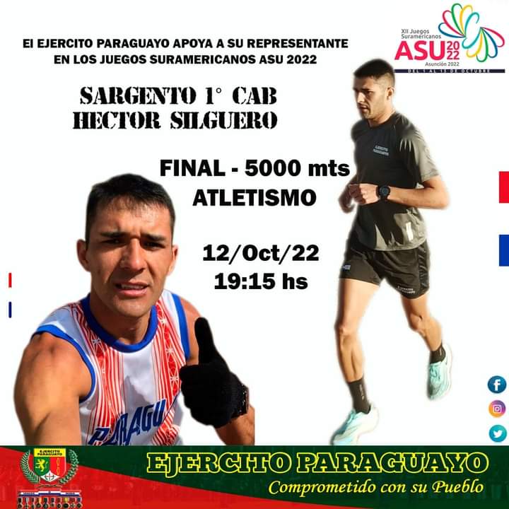 Ejercito_Pyo's tweet image. El Ejército Paraguayo alienta y apoya a nuestro representante.