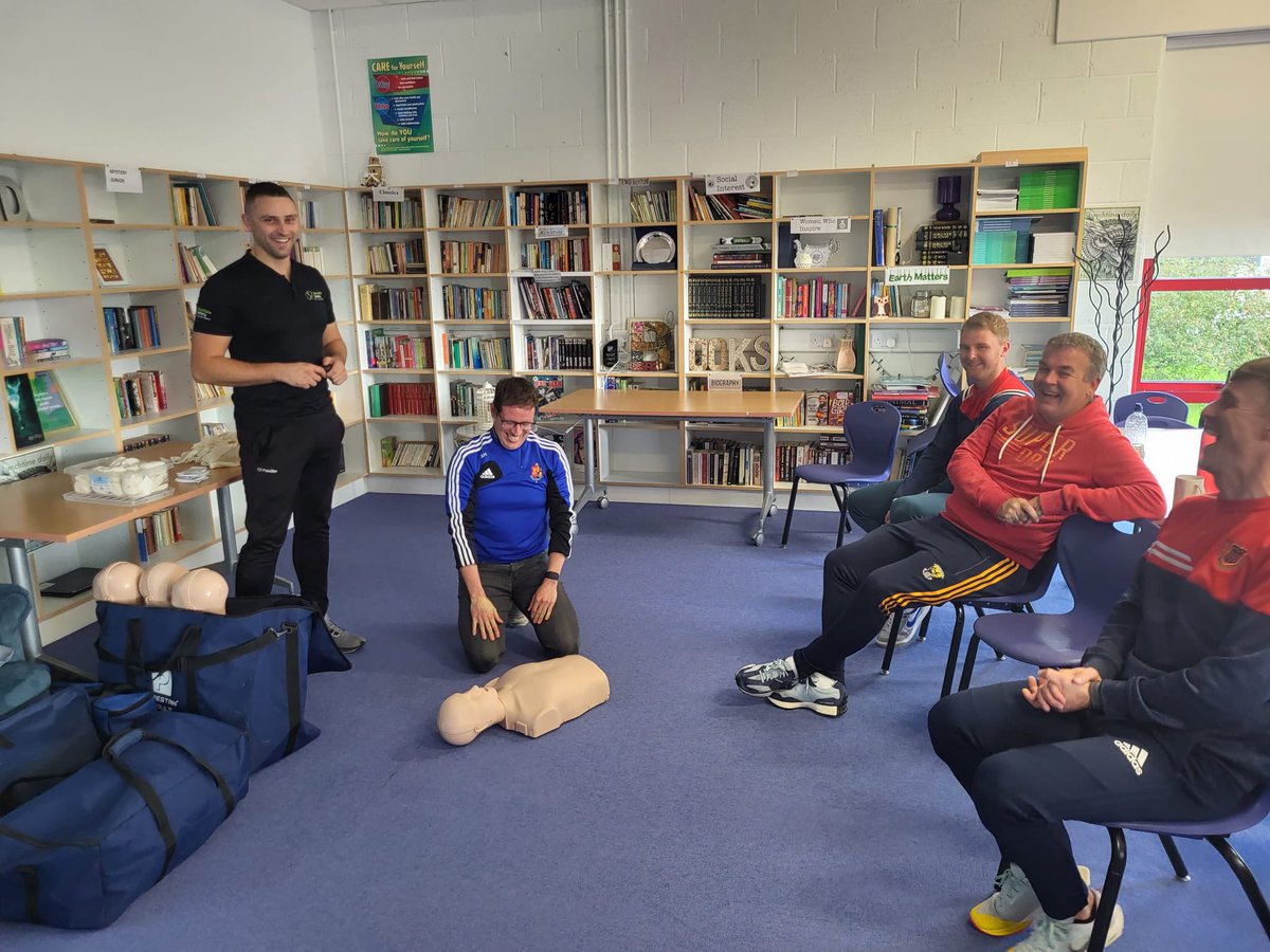 Big thanks to Richie from #SensibleSafety for an informative first aid course for our staff today. #FirstAid #Preswex