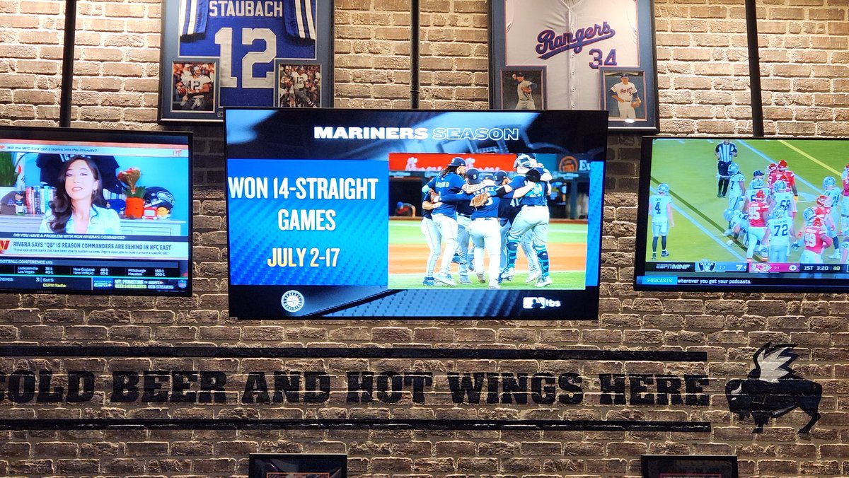 CoastWCulture's tweet photo. Time to cheer on the @Mariners as they kickoff their divisional series against Houston.
#SeaUsRise
#LetsGoMs https://t.co/jj7HJUtGle